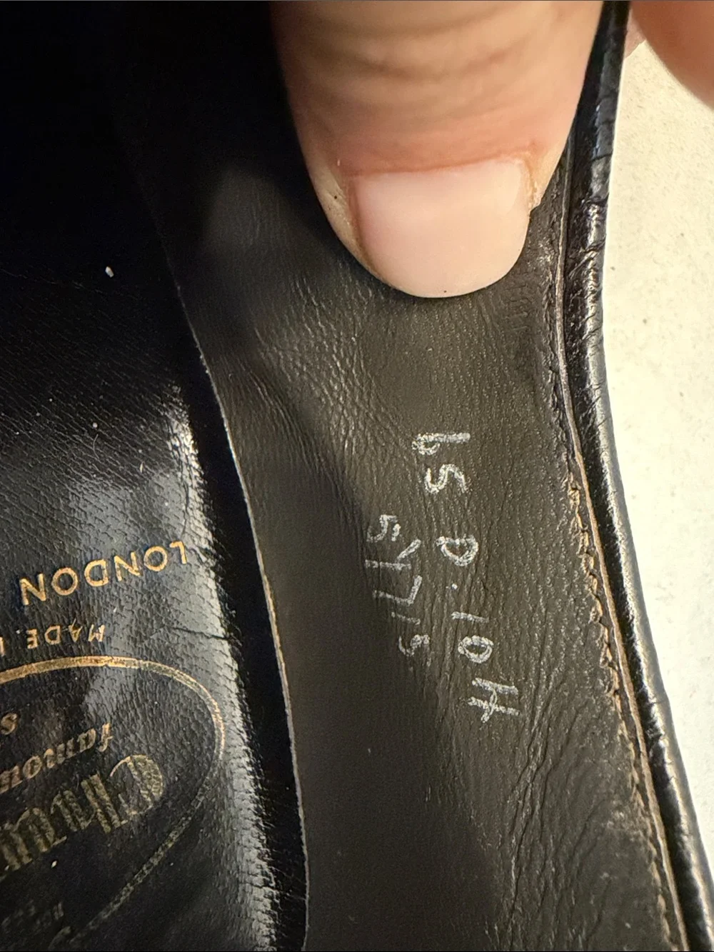 Church's Black Croc-Embossed Leather Derby Shoes